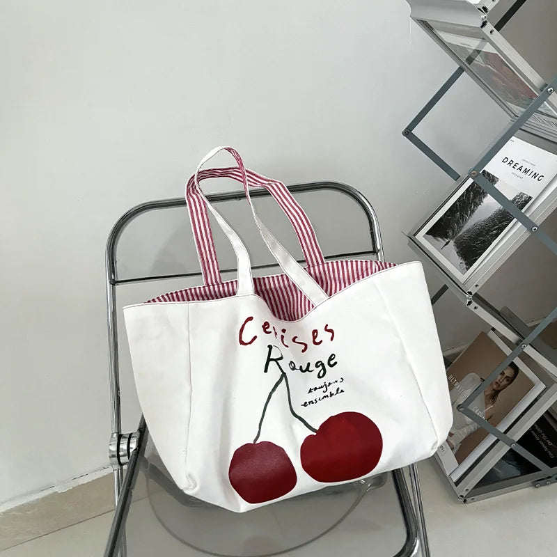 Tote Bag Reversível Cherry