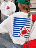 Crab Print T-Shirt
