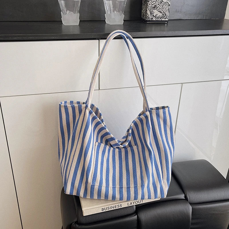 Tote Bag Coastal Stripes
