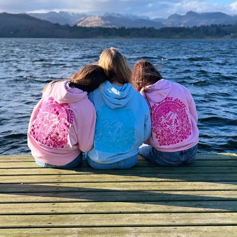 Sweatshirt com Capuz e Bordado Sky