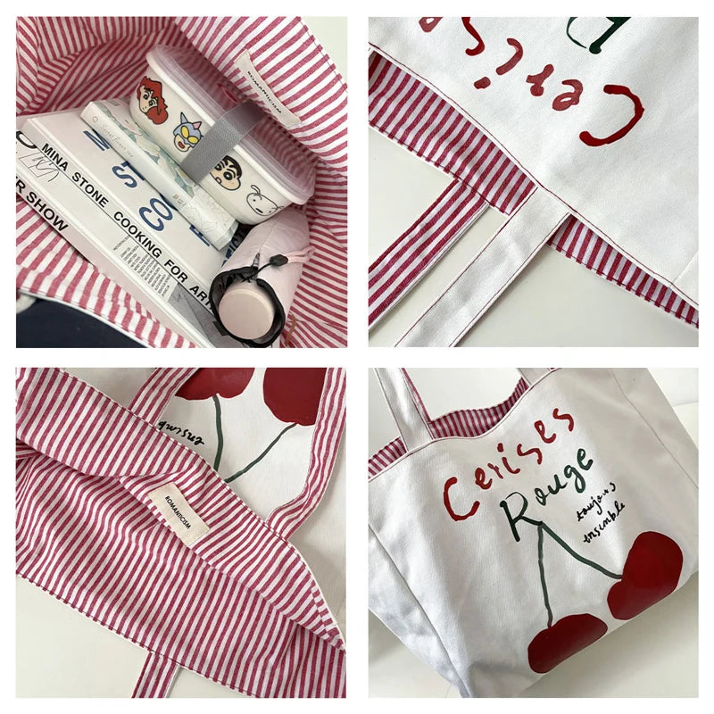 Tote Bag Reversível Cherry