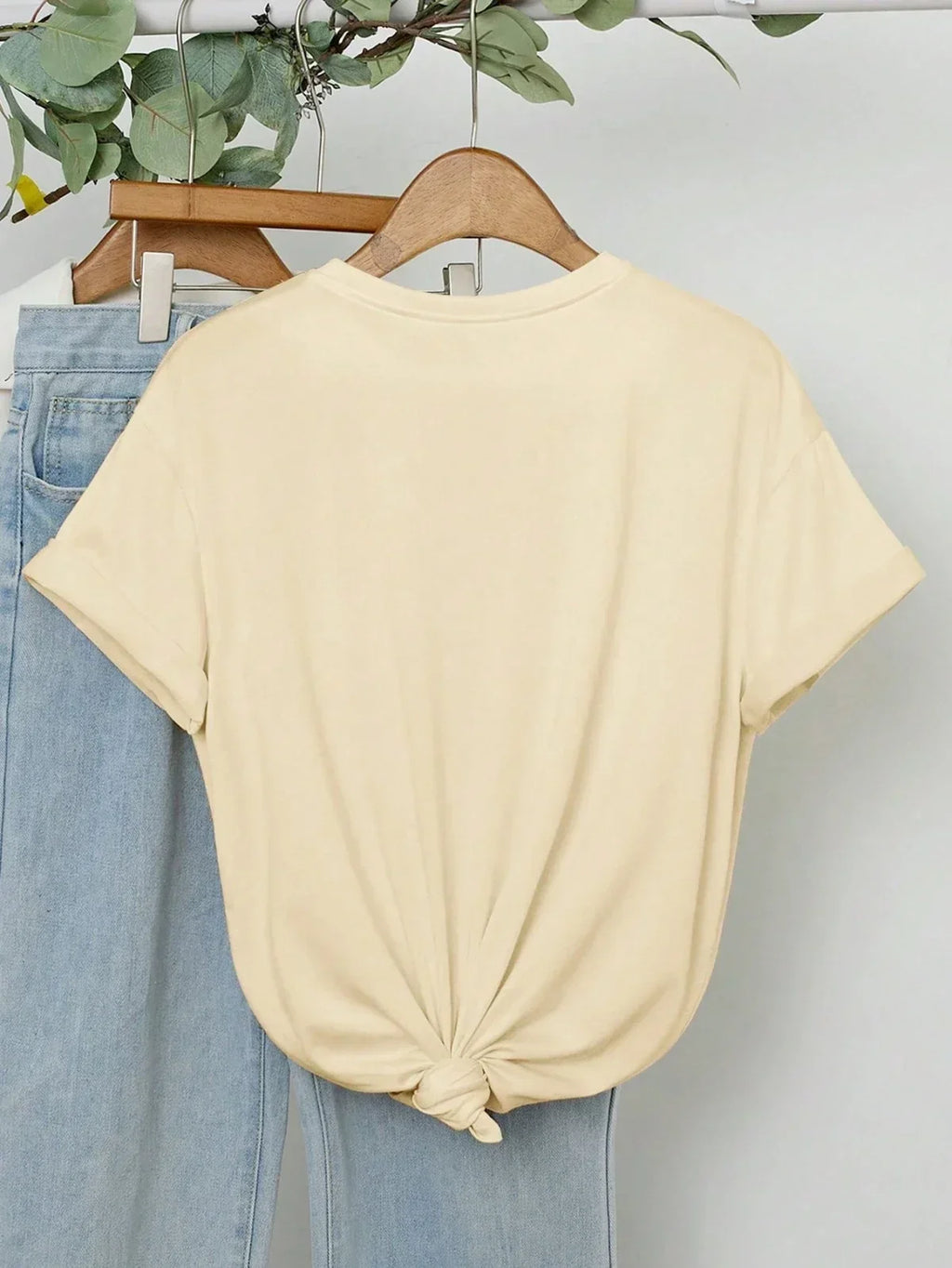 T-shirt with Shell Print
