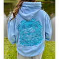 Sweatshirt com Capuz e Bordado Sky