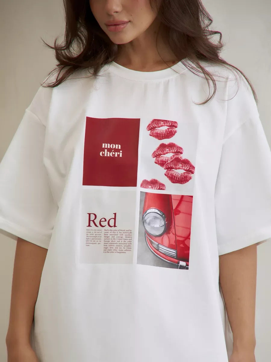 T-shirt Estampada Retro